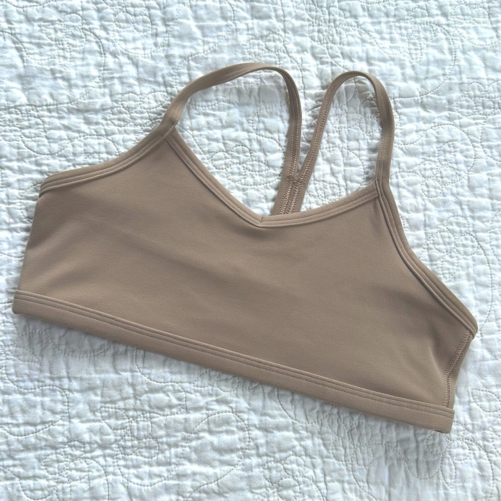 Atheleta Girl sports bra, light tan, Size M 8/10